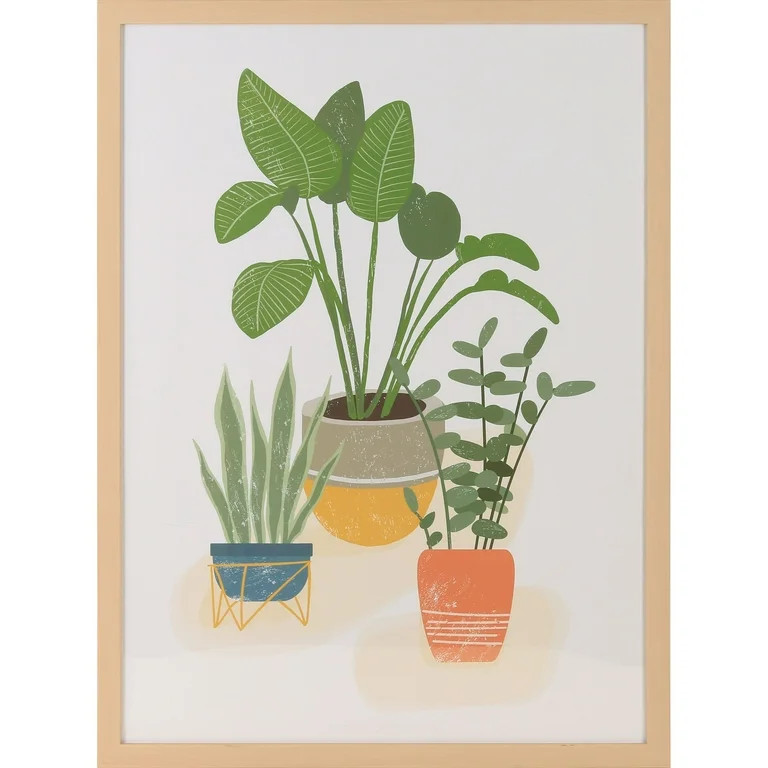 Mainstays 18x24 Natural Wood Poster Frame | Walmart (US)