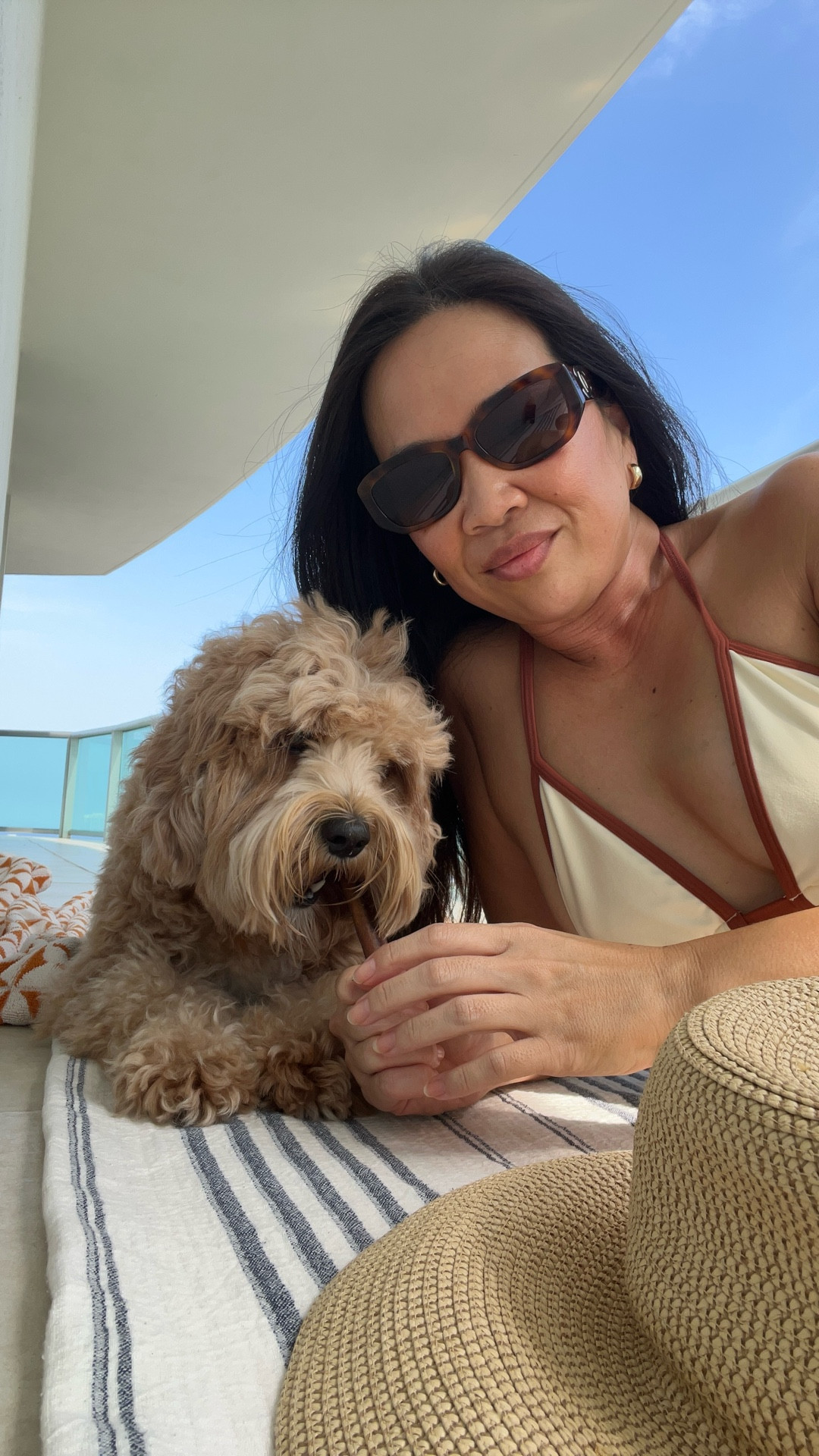 Montce Swim top: Medium
Bottoms: Small

#LTKSeasonal #LTKSwim