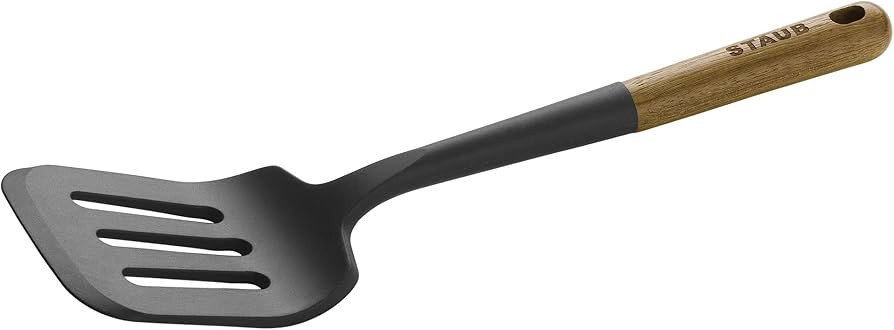 STAUB Silicone Spatula Turner, Perfectly Angled for Lifting Pancakes, Sandwiches and Picking up V... | Amazon (US)