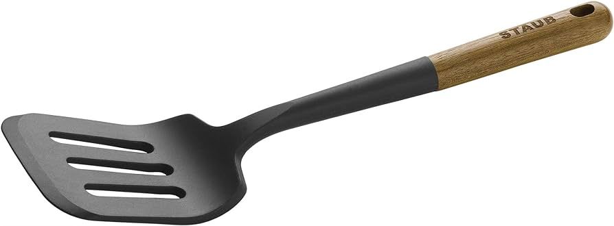 STAUB Silicone Spatula Turner, Perfectly Angled for Lifting Pancakes, Sandwiches and Picking up V... | Amazon (US)