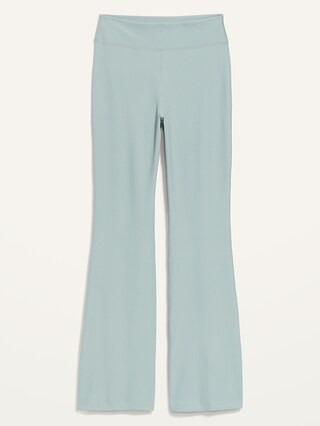 Extra High-Waisted PowerSoft Rib-Knit Flare Pants for Women | Old Navy (US)