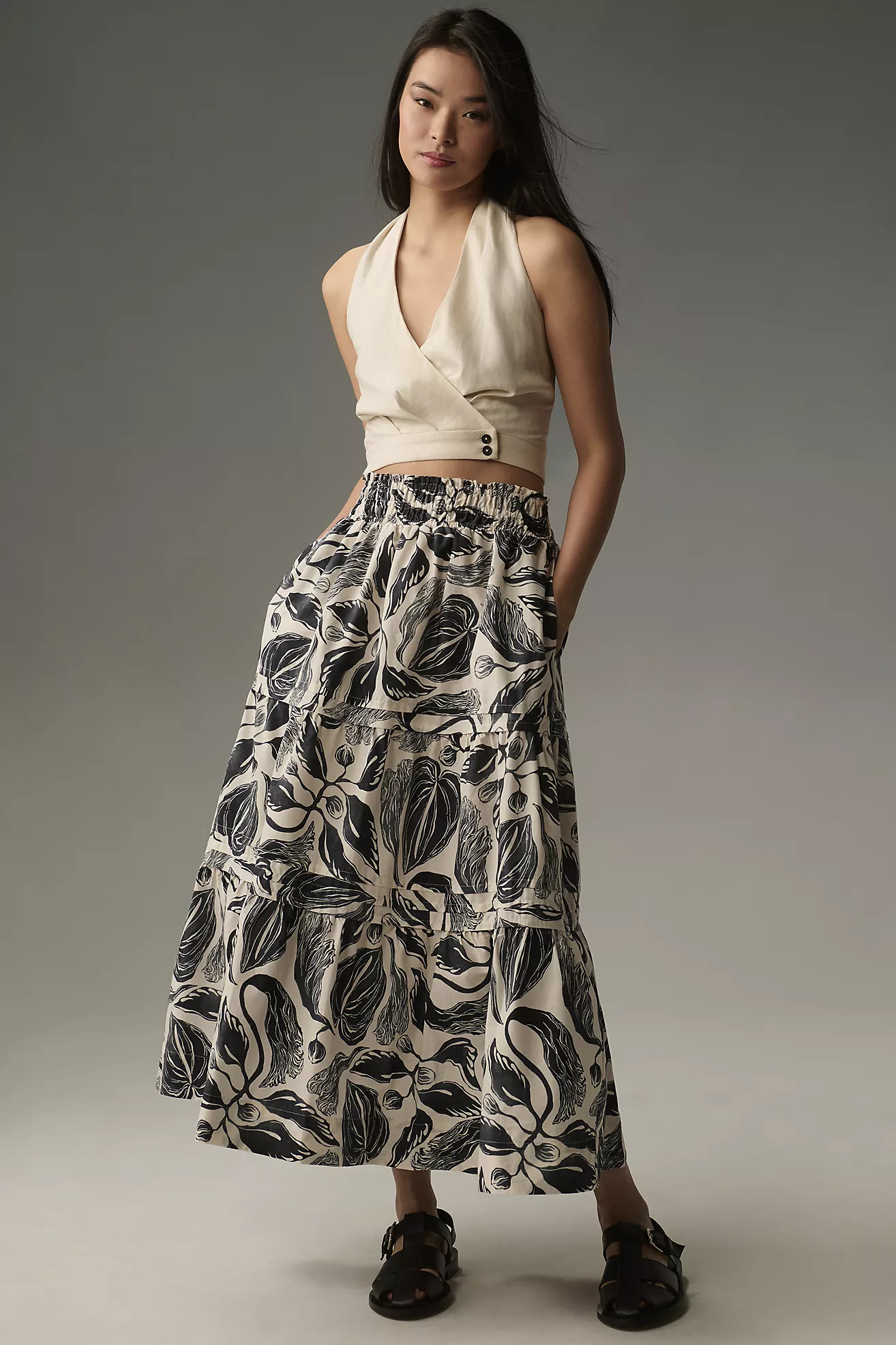 The Yukio Noritake Somerset Maxi Skirt | Anthropologie (US)