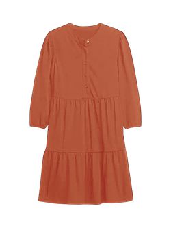 Puff Tiered Mini Dress | Gap (US)