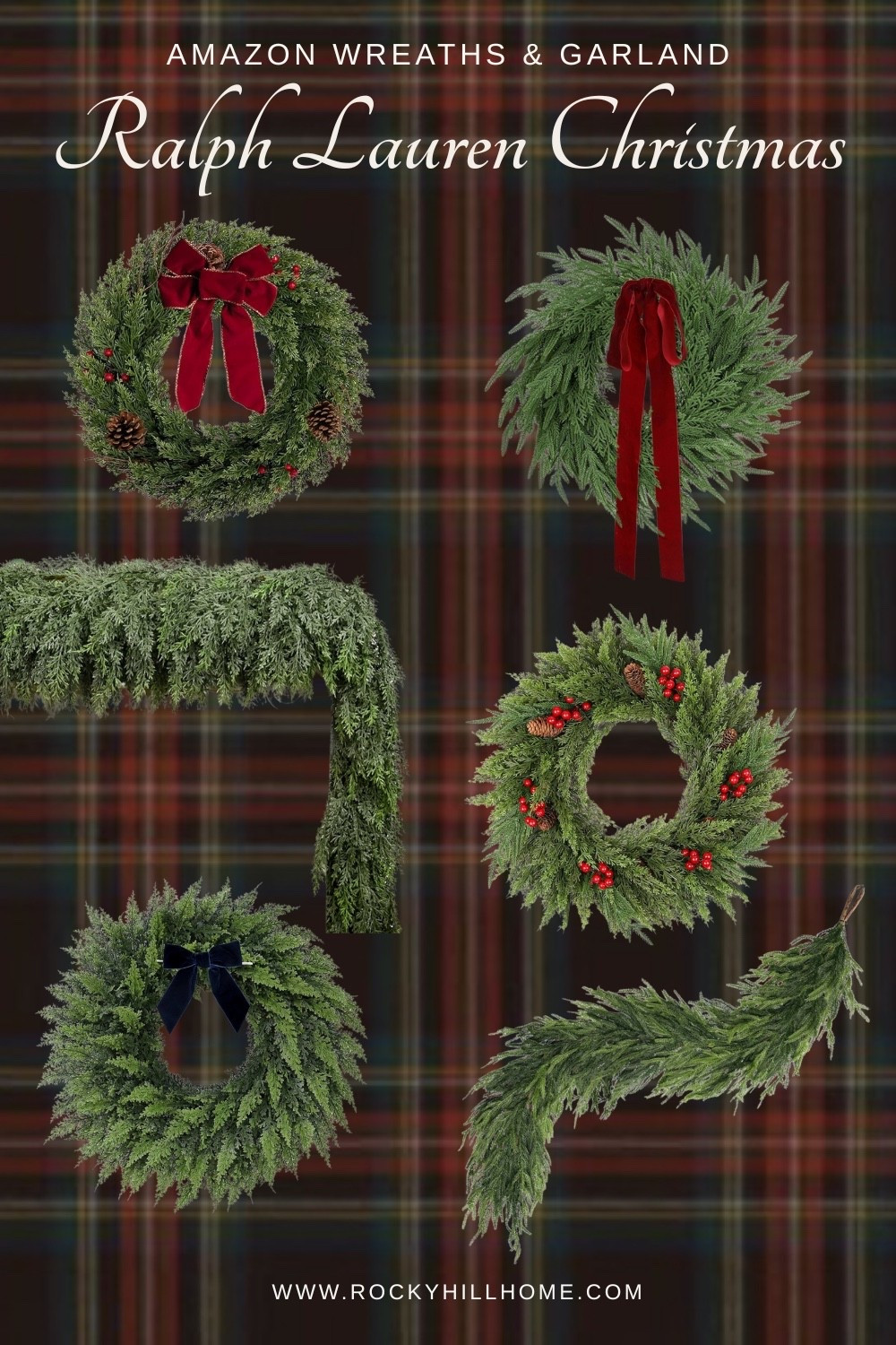 Capture the timeless Ralph Lauren Christmas look with elegant wreaths and garlands. Shop my favorite Amazon finds under $100, perfect for your mantel or front door.



#LTKFindsUnder50 #LTKHome #LTKHoliday