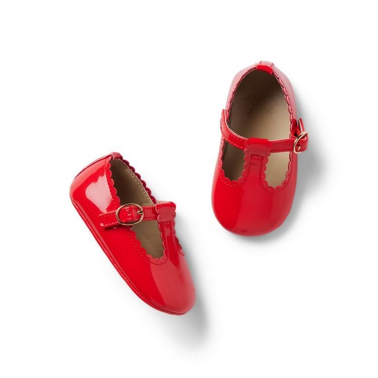 Baby Patent T-Strap Flat | Janie and Jack