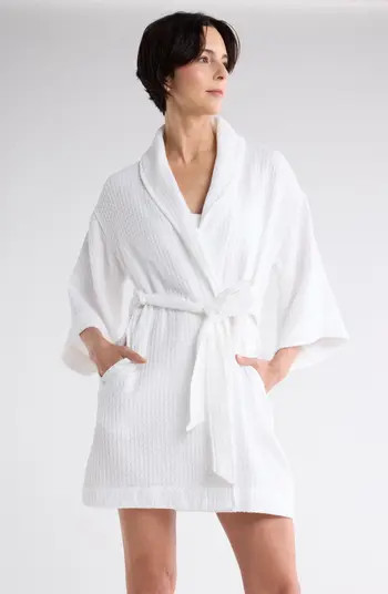 Cotton Waffle Knit Robe | Nordstrom Rack