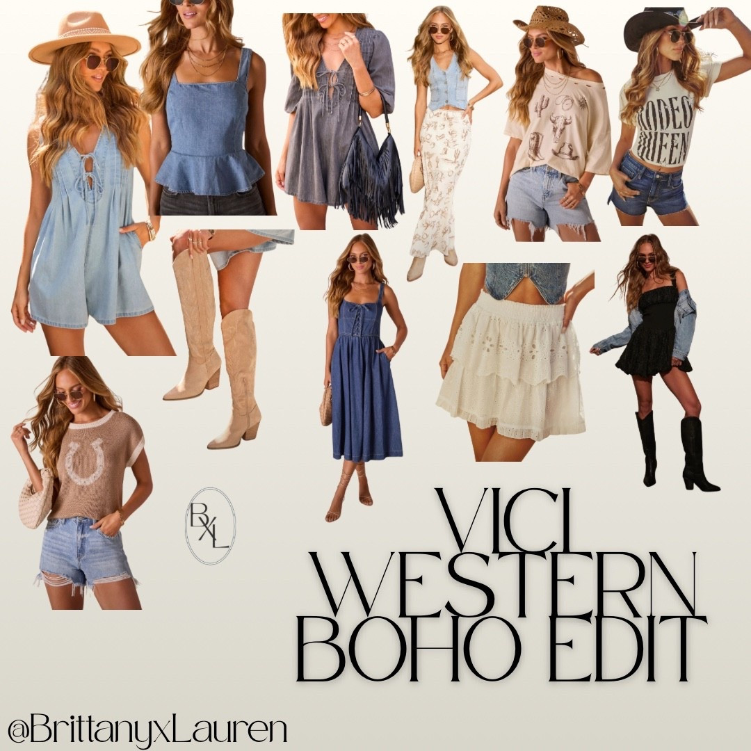 The cutest western boho outfits from Vici! 

#LTKU #LTKxVICI #LTKStyleTip