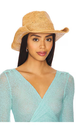 Diano Cowboy Hat in Cocoa | Revolve Clothing (Global)