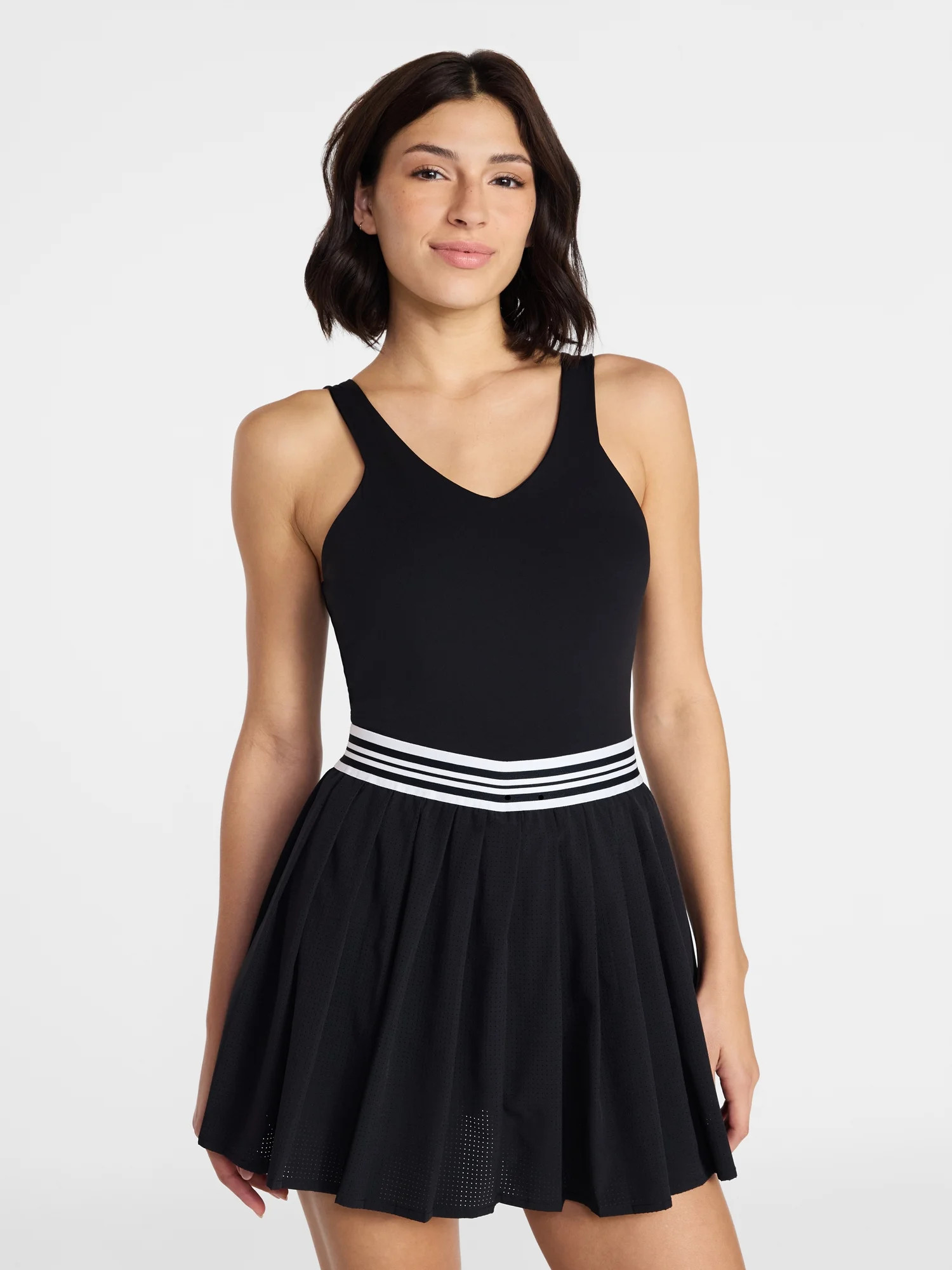 Avia Women's Tennis Dress with Pleated Skort, Sizes XS – XXXL | Walmart (US)