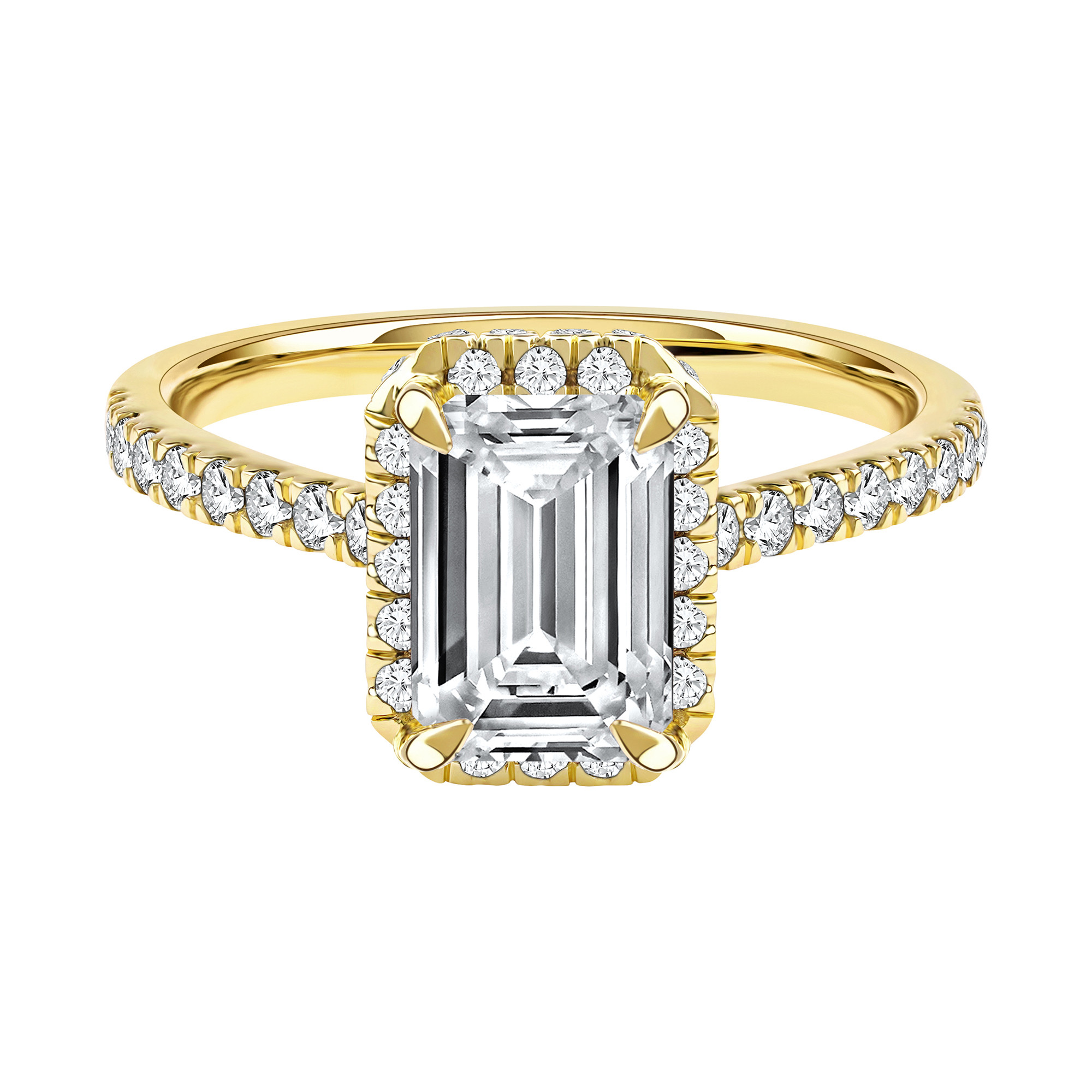 Perry Lab Grown Diamond Engagement Ring in 14K White Gold (2 5/8 ct. tw.) | Helzberg Diamonds