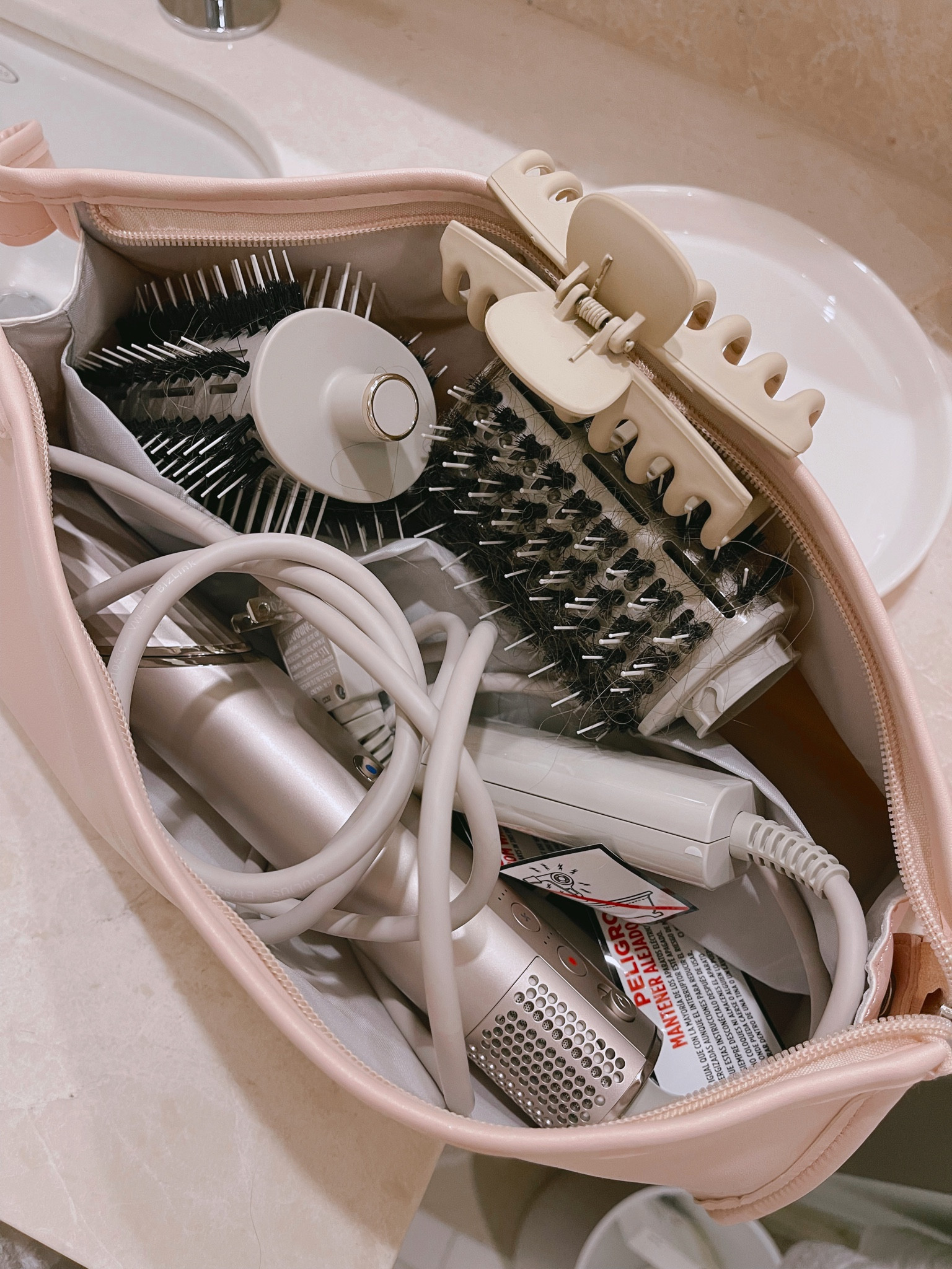 Shark FlexStyle travel case! I love this dryer and styler so much I couldn’t even part with it for a few days! Bought this travel case to bring it with me! 

Air wrap dupe, Dyson Airwrap, Amazon finds, travel organization  

#LTKbeauty #LTKtravel