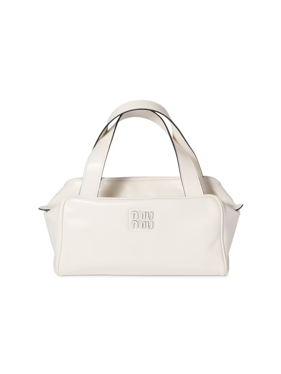 Leather Top-Handle Bag | Saks Fifth Avenue