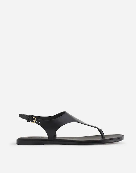 The Kira Covered Thong Sandal | Madewell