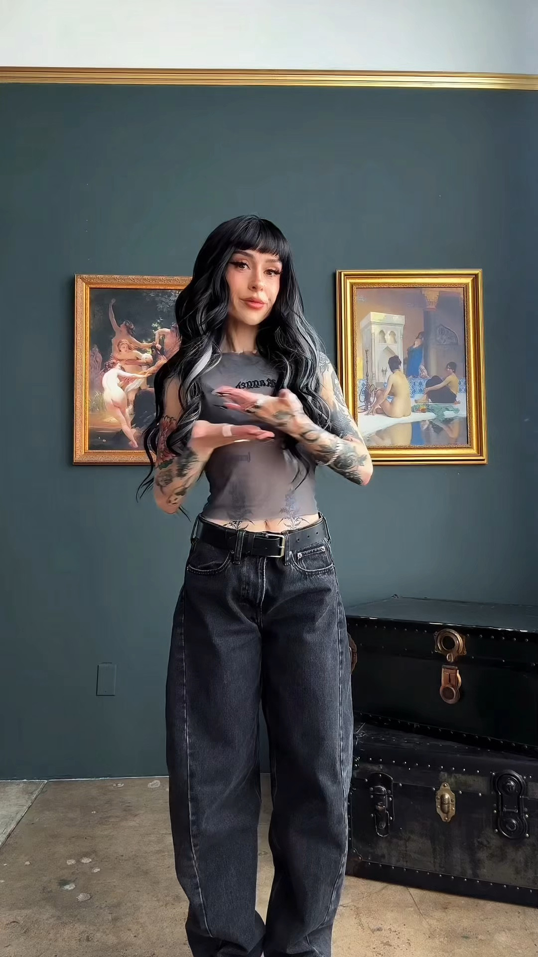 Dress is lively ghosts
boots are UNIF 
Headband is hunt and orchard 
Coat is disturbia  

#LTKU #LTKSeasonal #LTKVideo