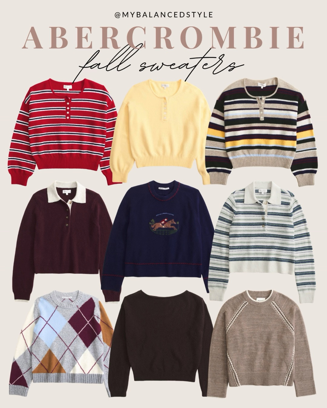 Abercrombie fall sweaters
Code: AFKATHLEEN 

Women’s fall sweaters
Cozy knit sweaters
Oversized fall sweaters
Chunky knit pullovers
Casual everyday sweaters
Fall crewneck sweaters
Cozy cardigan sweaters
Neutral fall knits
Trendy autumn tops
Affordable sweater finds

#LTKootd #LTKSeasonal #LTKSaleAlert