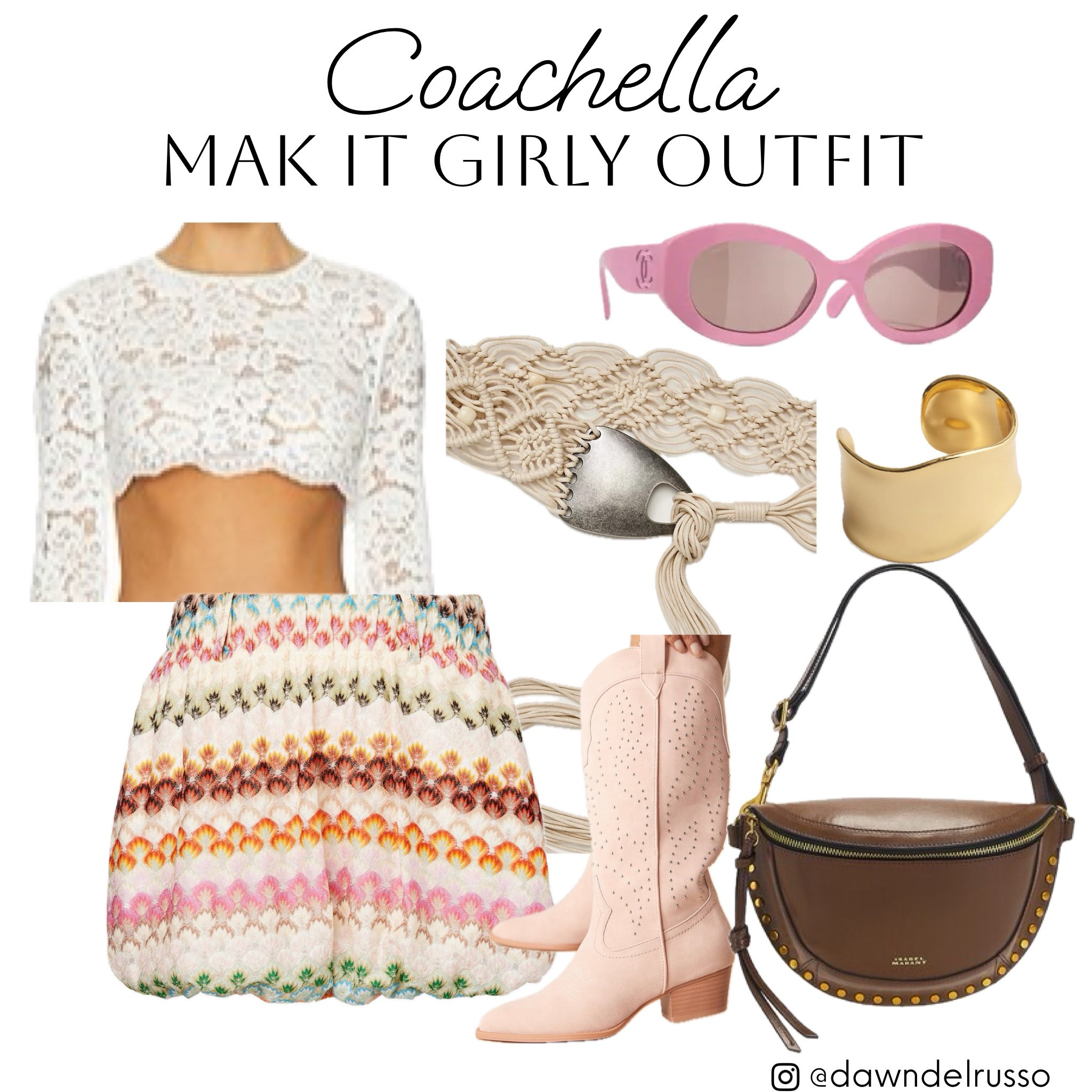 Coachella make it girly outfit 