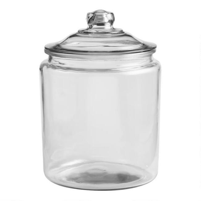 Anchor Heritage Hill Glass Two Gallon Storage Jar | World Market