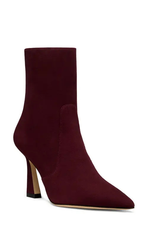 Stuart Weitzman Vinnie 85 Zip Bootie in Boysenberry at Nordstrom, Size 9.5 | Nordstrom