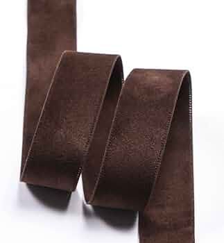 LATUROP 10 Yards/Roll 1 inch Coffee Double Face Velvet Ribbon for DIY Bows for Crafts Clothing Ac... | Amazon (US)