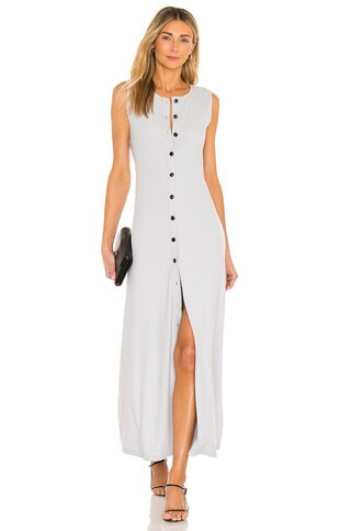 Callahan Mira Dress in Grey from Revolve.com | Revolve Clothing (Global)