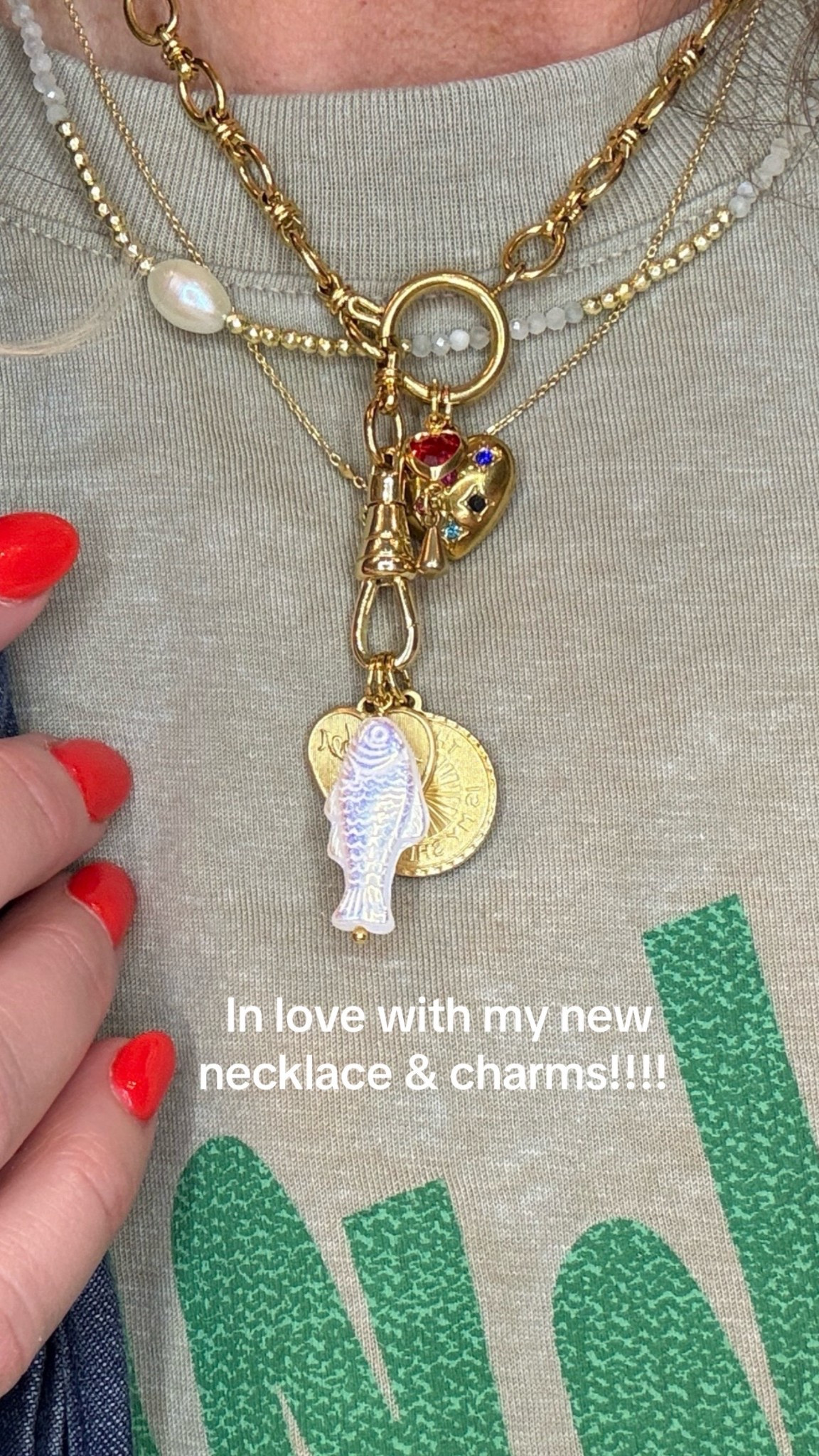 Custom Charm necklace 

#LTKOver40 #LTKootd