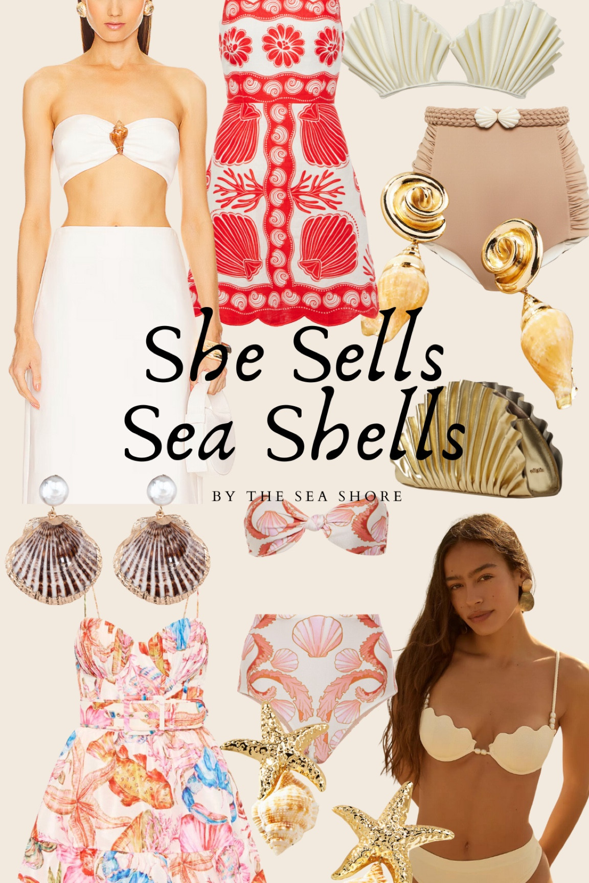She sells sea shellshe'll

#LTKsummer #LTKtravel #LTKswimwear