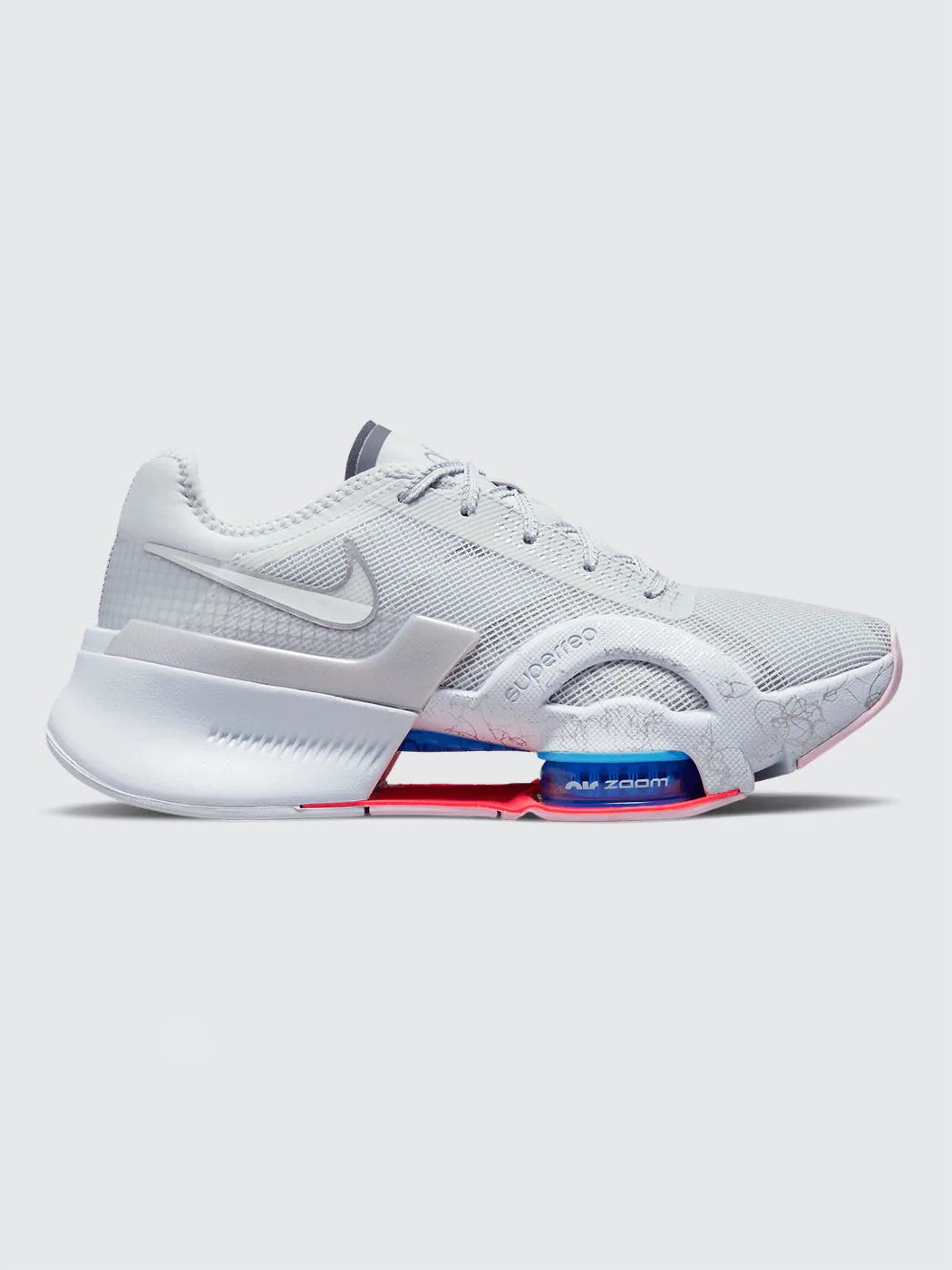 Nike Air Zoom Superrep 3 - Pure Platinum Metallic Silver Cool Grey | Carbon38