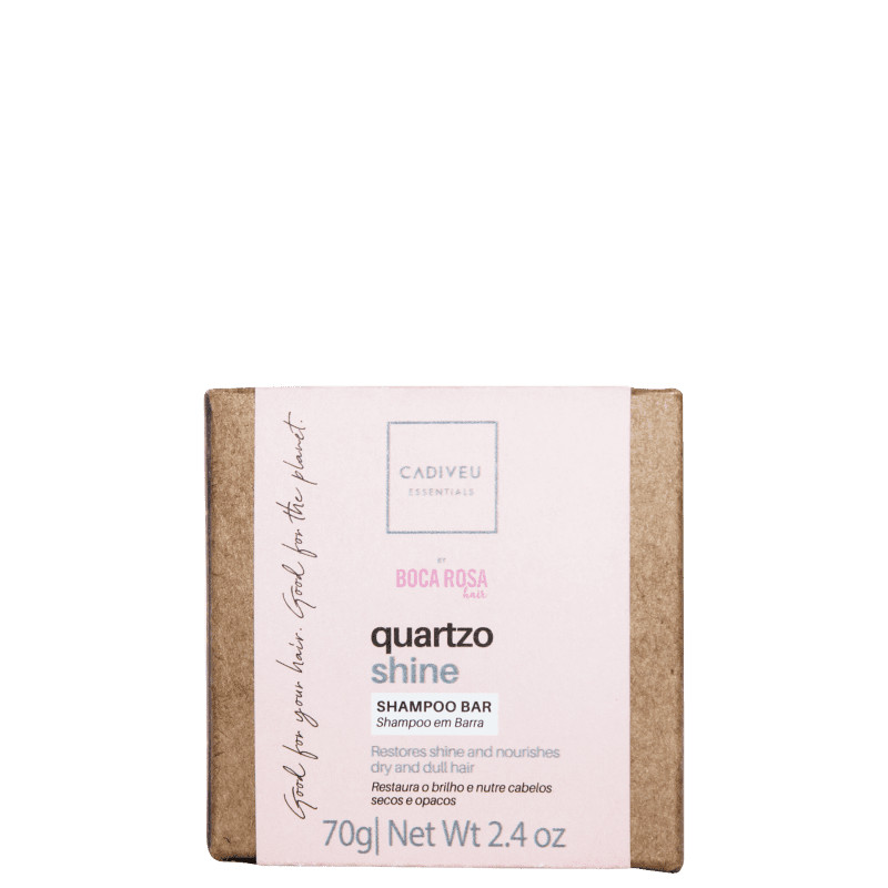 Cadiveu Essentials Quartzo Shine By Boca Rosa Hair
        
              - Shampoo em Barra 70g | Beleza Na Web (BR)