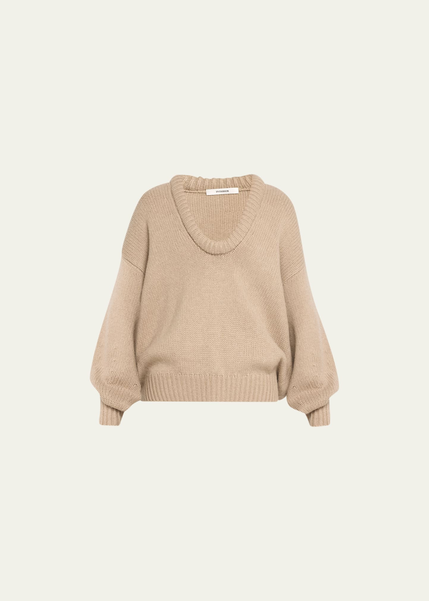 INTERIOR The Bruno Cashmere Sweater | Bergdorf Goodman