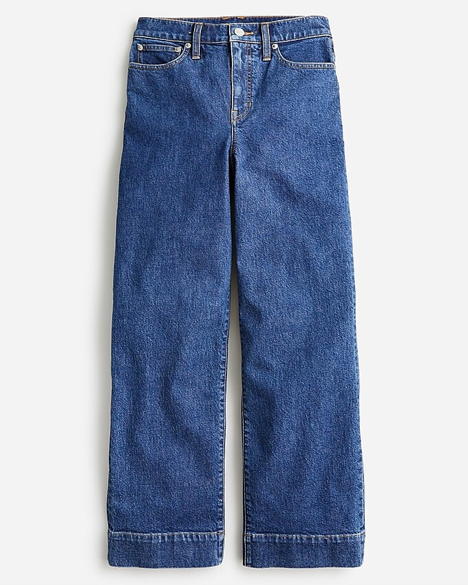 Slim wide-leg jean in Bourbon wash | J. Crew US