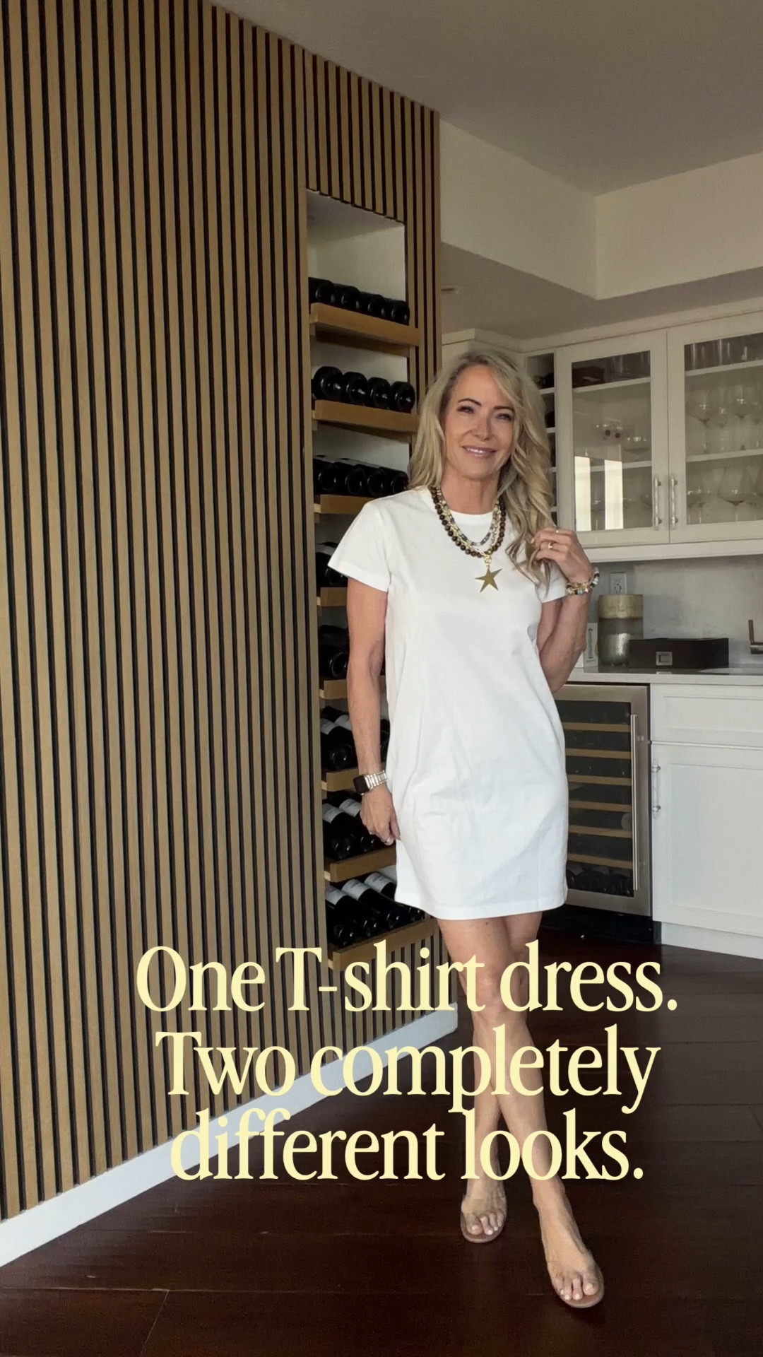 The easiest little T-shirt dress that can go from casual to chic with just a few accessories. I loved it so much I grabbed it in both black and white! Petite-friendly, comfortable and such a good closet basic. Linking both colors + my accessories.

#LTKOver40 #LTKSeasonal #LTKPetite
