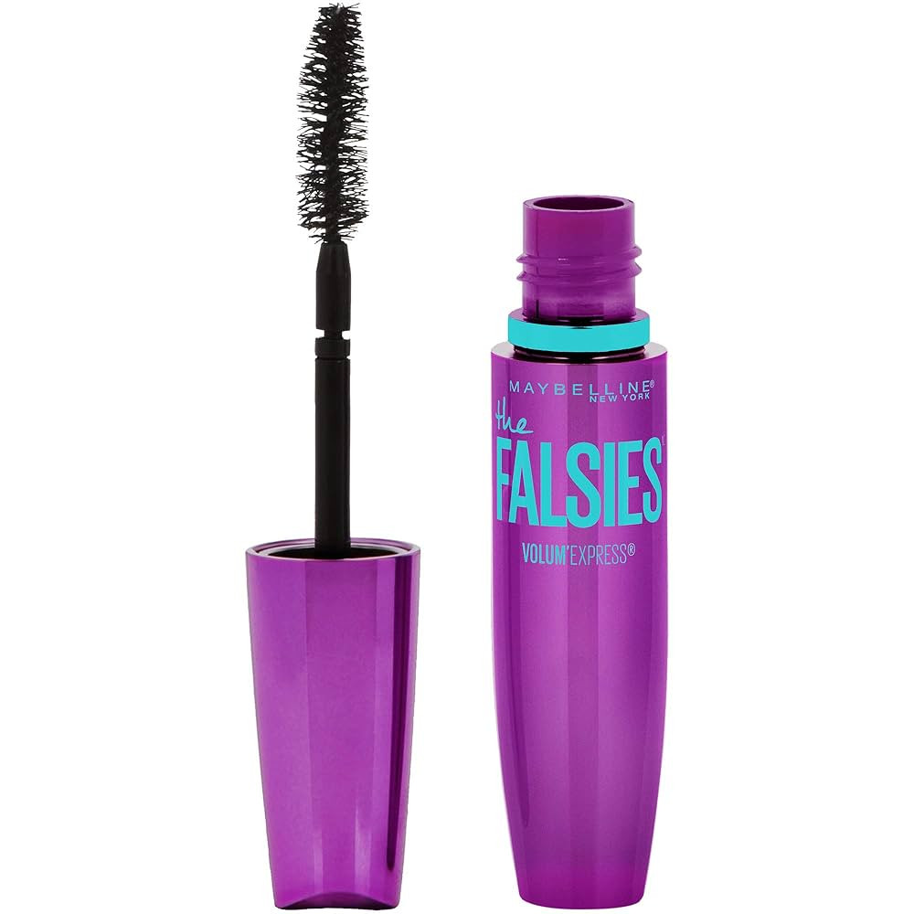 Maybelline Volum' Express Falsies Volumizing, Washable Mascara, Blackest Black, 1 Count | Amazon (US)