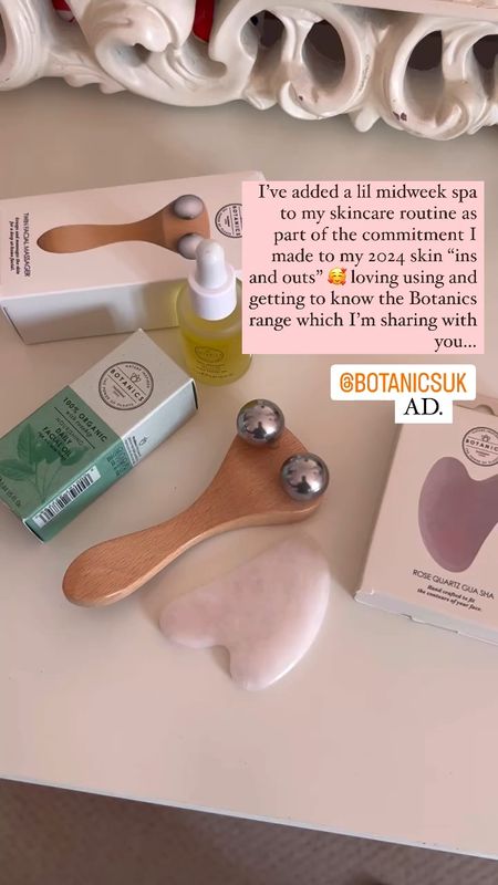 I’ve added a lil midweek pamper to my skincare routine as part of the commitment I made to my 2024 skin “ins and outs” 🥰 loving using and getting to know the Botanics range which I’m sharing with you… 

#LTKbeauty #LTKeurope #LTKover40