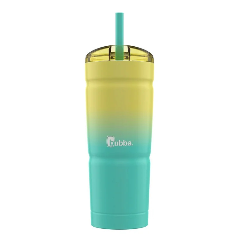 bubba Envy S Insulated Stainless Steel Tumbler with Straw, 24 Oz., Ombre | Walmart (US)