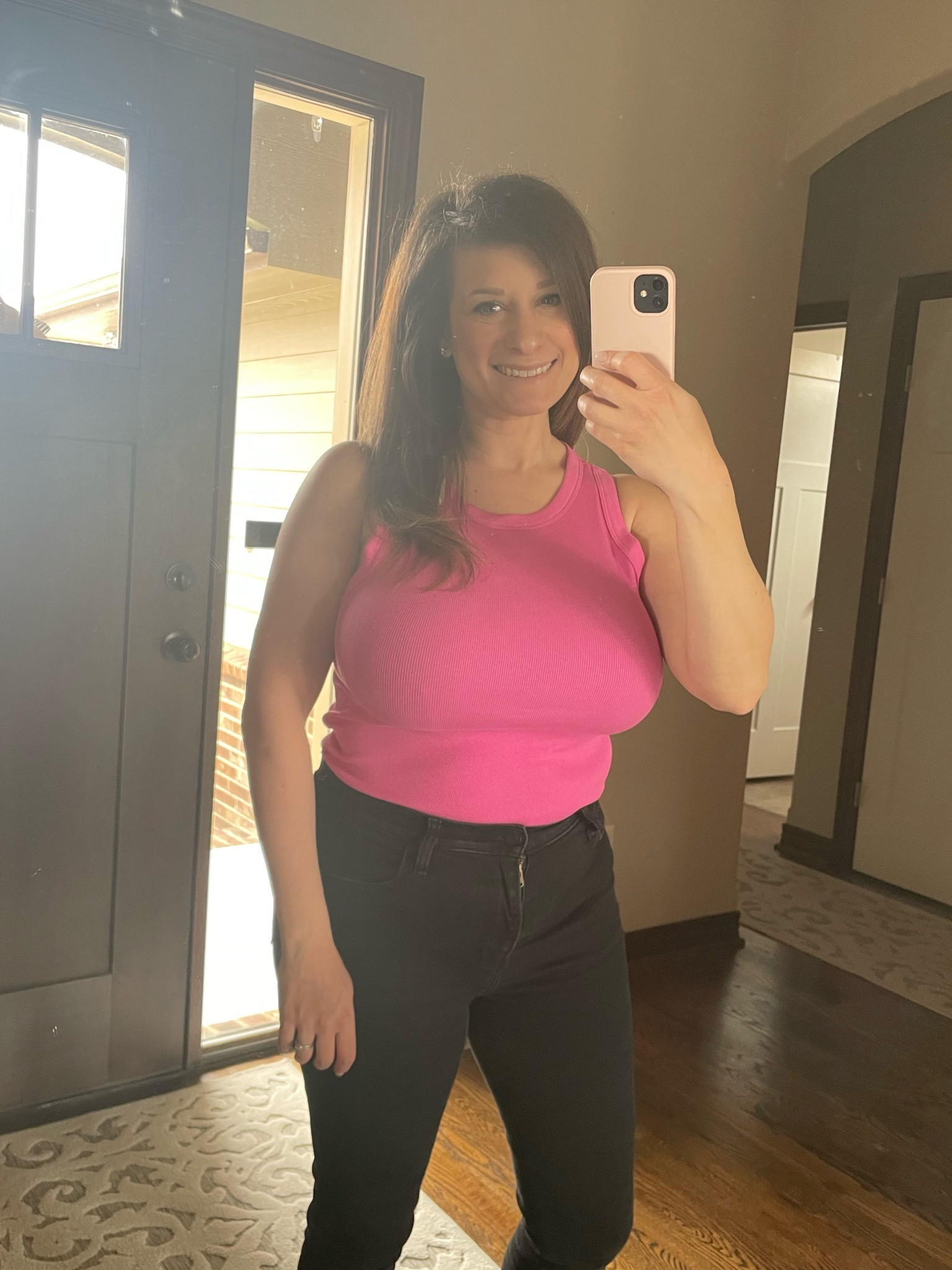 LOVE these jeans! They are 16% off today! Perfect for my curvy, midsize and petite friends! 

Denim / black jeans / jeans / black denim/ curvy jeans / petite jeans / midsize jeans / Abercrombie 

#LTKFind #LTKcurves #LTKunder100