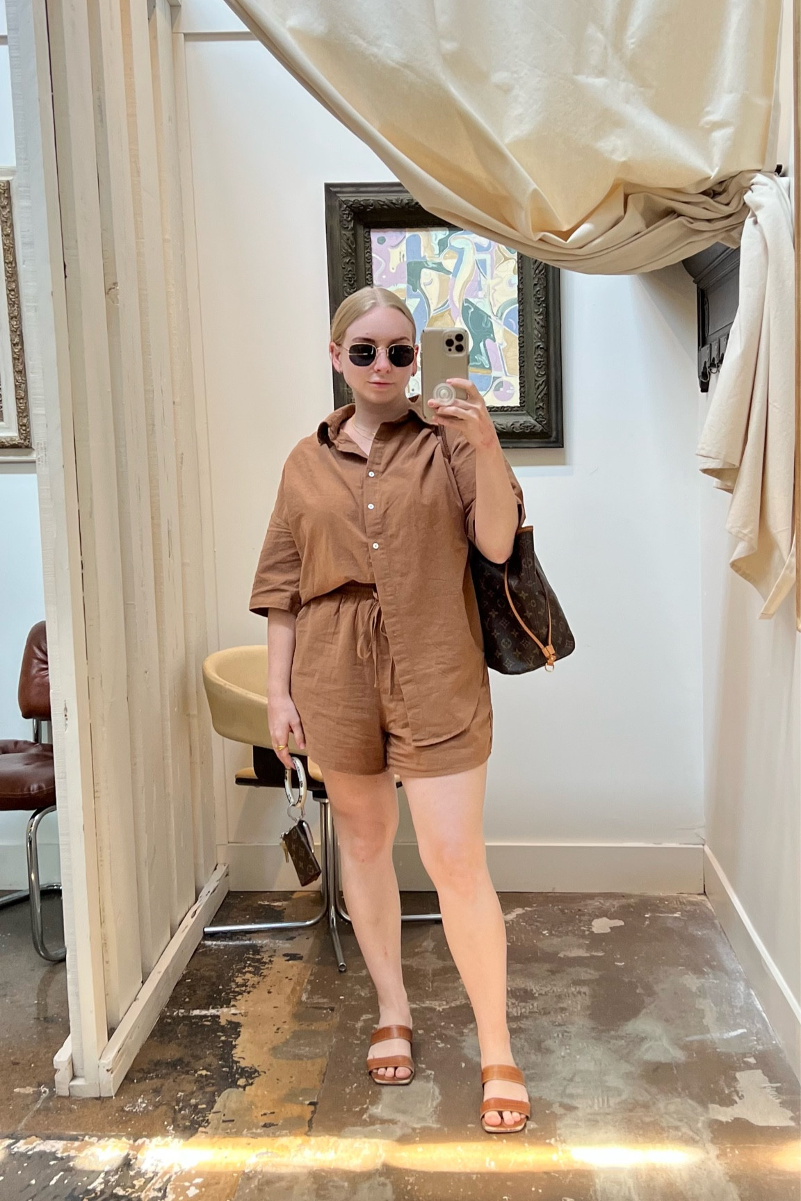 We love a linen set over here! This Amazon find fits TTS!! The color isn’t accurate, but at $35, I can’t complain!

#LTKFind #LTKunder50 #LTKfit