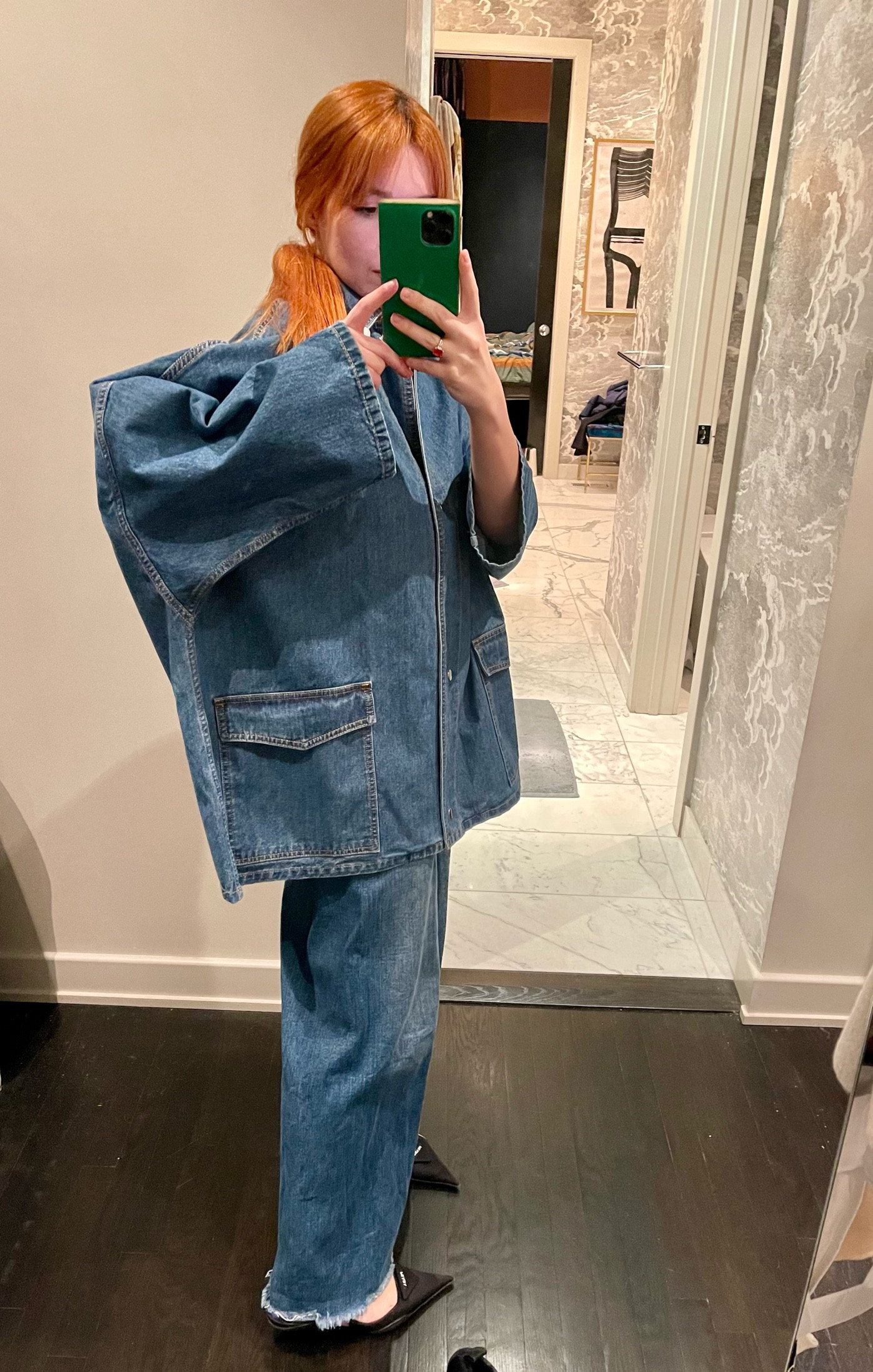 the best denim shirt ever! #toteme #denimshirt 

#LTKSeasonal #LTKFind #LTKstyletip