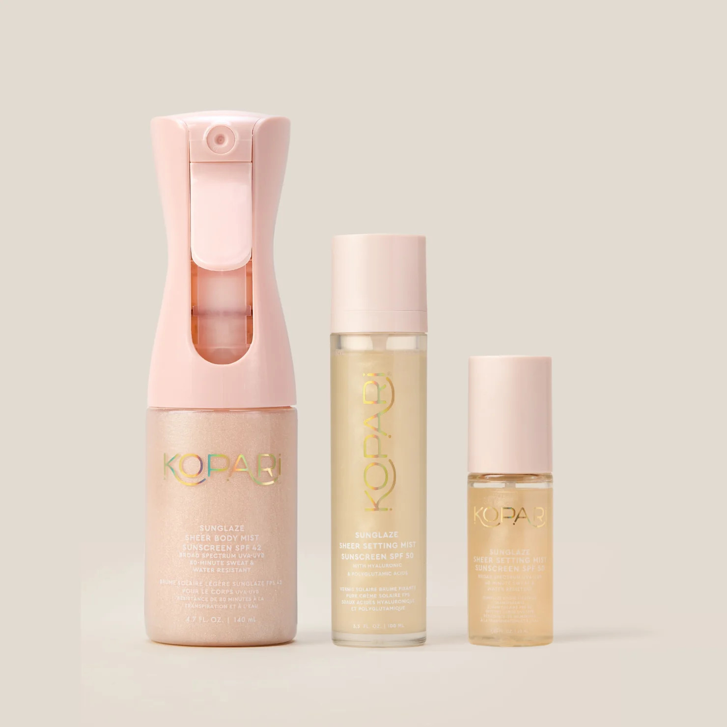 Spritz & Glow SPF Set | Kopari Beauty