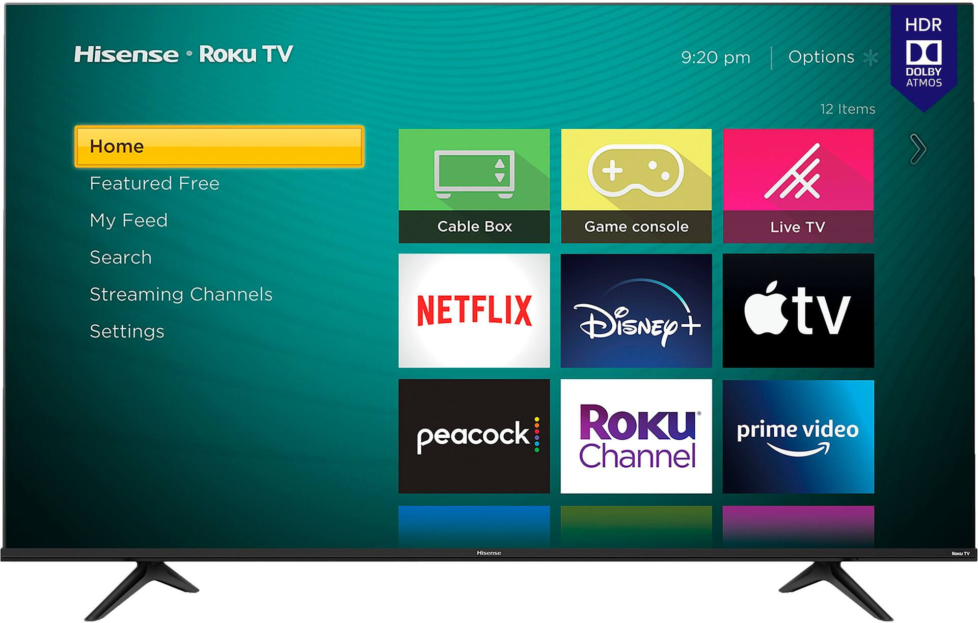 Hisense 55" Class R6G Series LED 4K UHD Smart Roku TV 55R6G - Best Buy | Best Buy U.S.