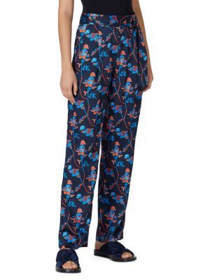 Daisy Floral Belted Pants | Saks Fifth Avenue OFF 5TH