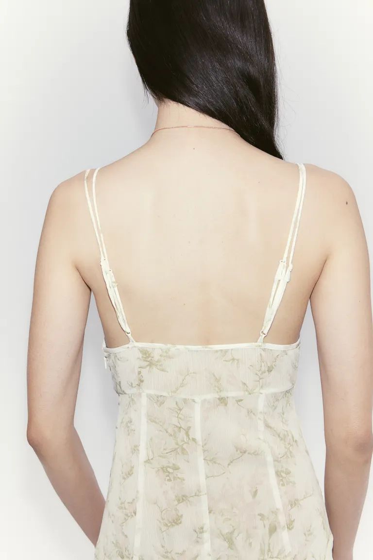 Double-layered Sheer Dress | H&M (US + CA)