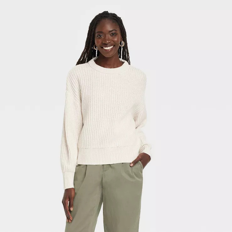 Women's Crewneck Pullover Sweater - A New Day™ | Target