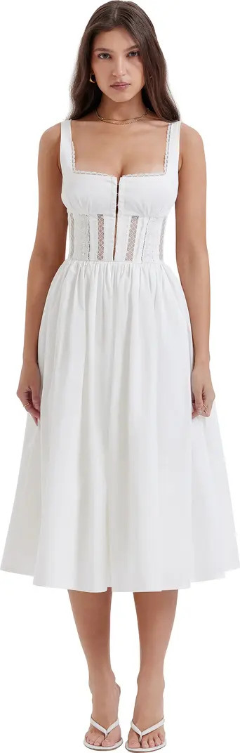 Perle Lace Corset Sundress | Nordstrom