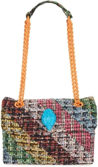 Kurt Geiger Women’s Kensington Large Multicolor Tweed Shoulder Bag | Amazon (US)