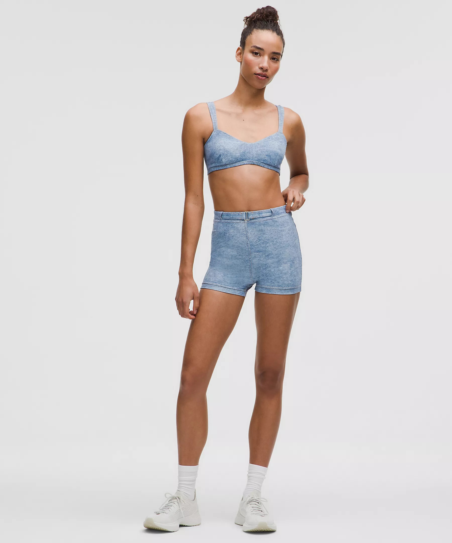 Everlux Denim-Print Short 3" | Lululemon (US)