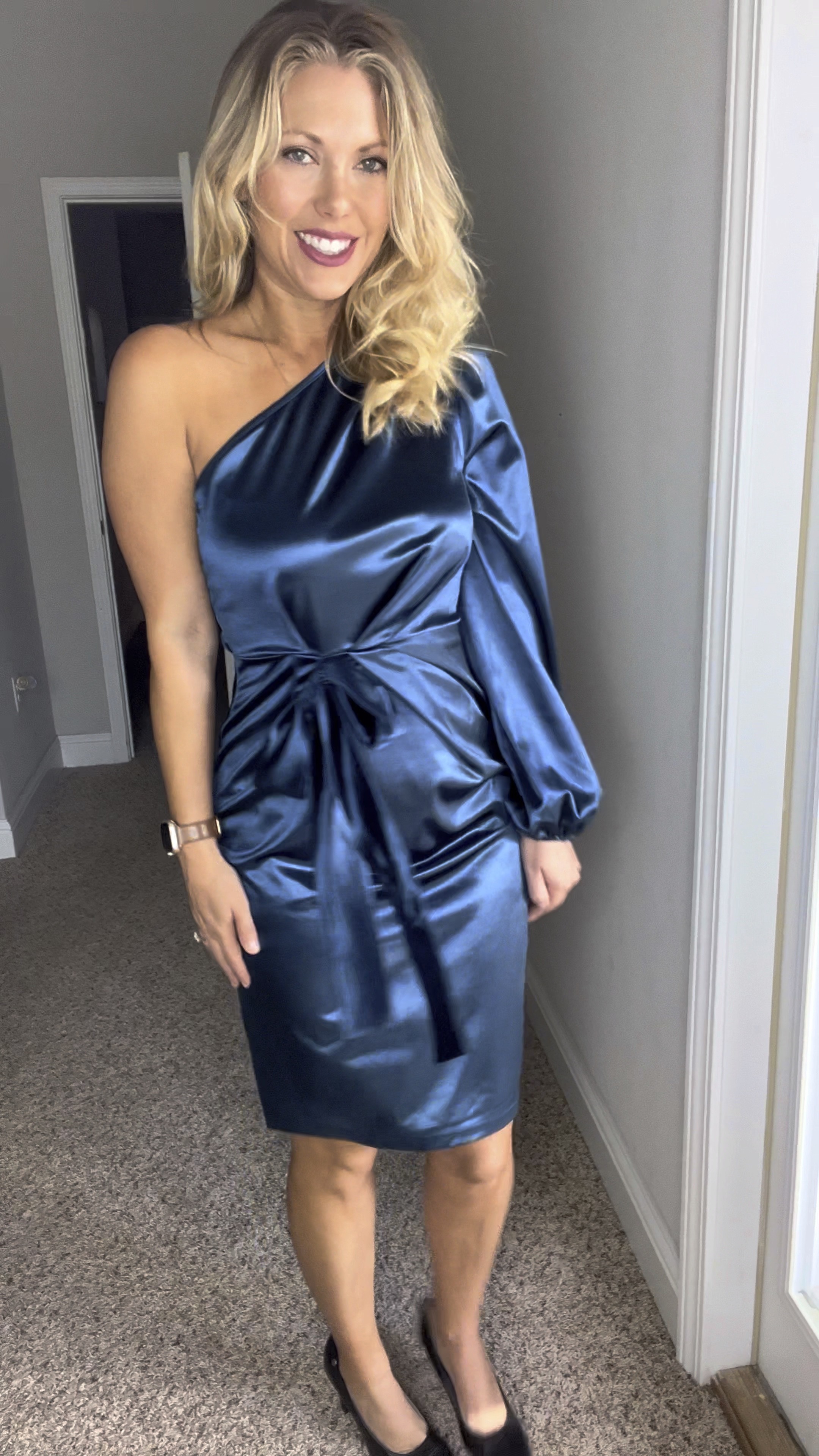 Comfy loungewear to satin wedding guest dress  
#weddinguest #holiday

#LTKunder50 #LTKstyletip #LTKHoliday