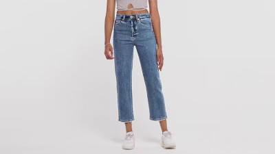 Women's Super-High Rise Straight Jeans - Wild Fable™ Medium Blue 2 | Target