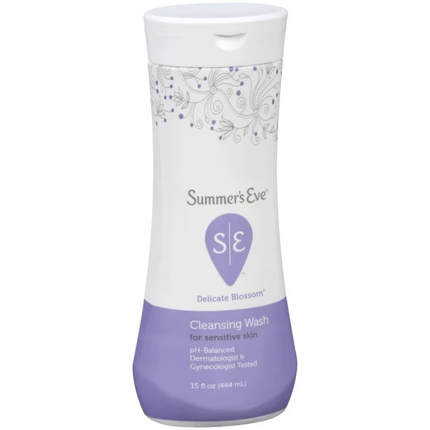 Summer's Eve Cleansing Wash, Delicate Blossom, 15 Oz - Walmart.com | Walmart (US)