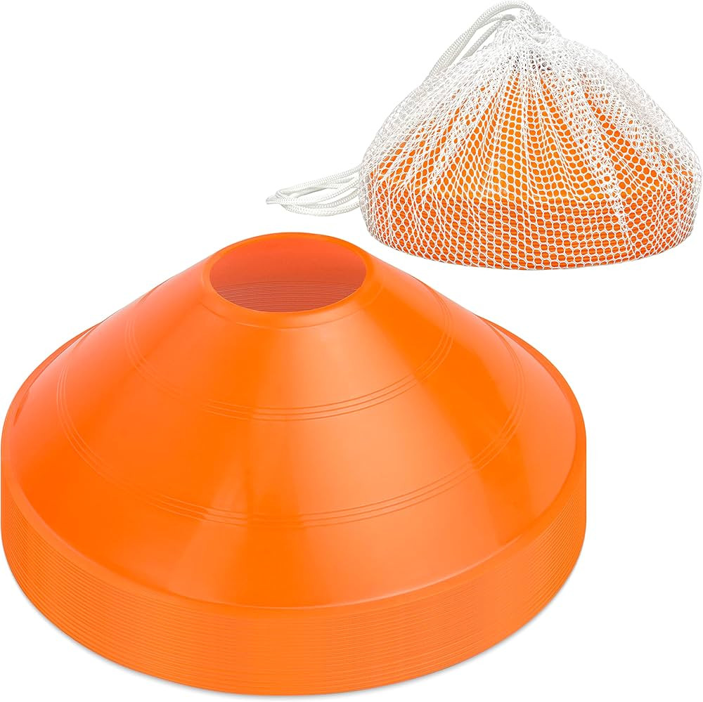 GoSports Sports Training Cone 20 Pack with Tote Bag | Amazon (US)