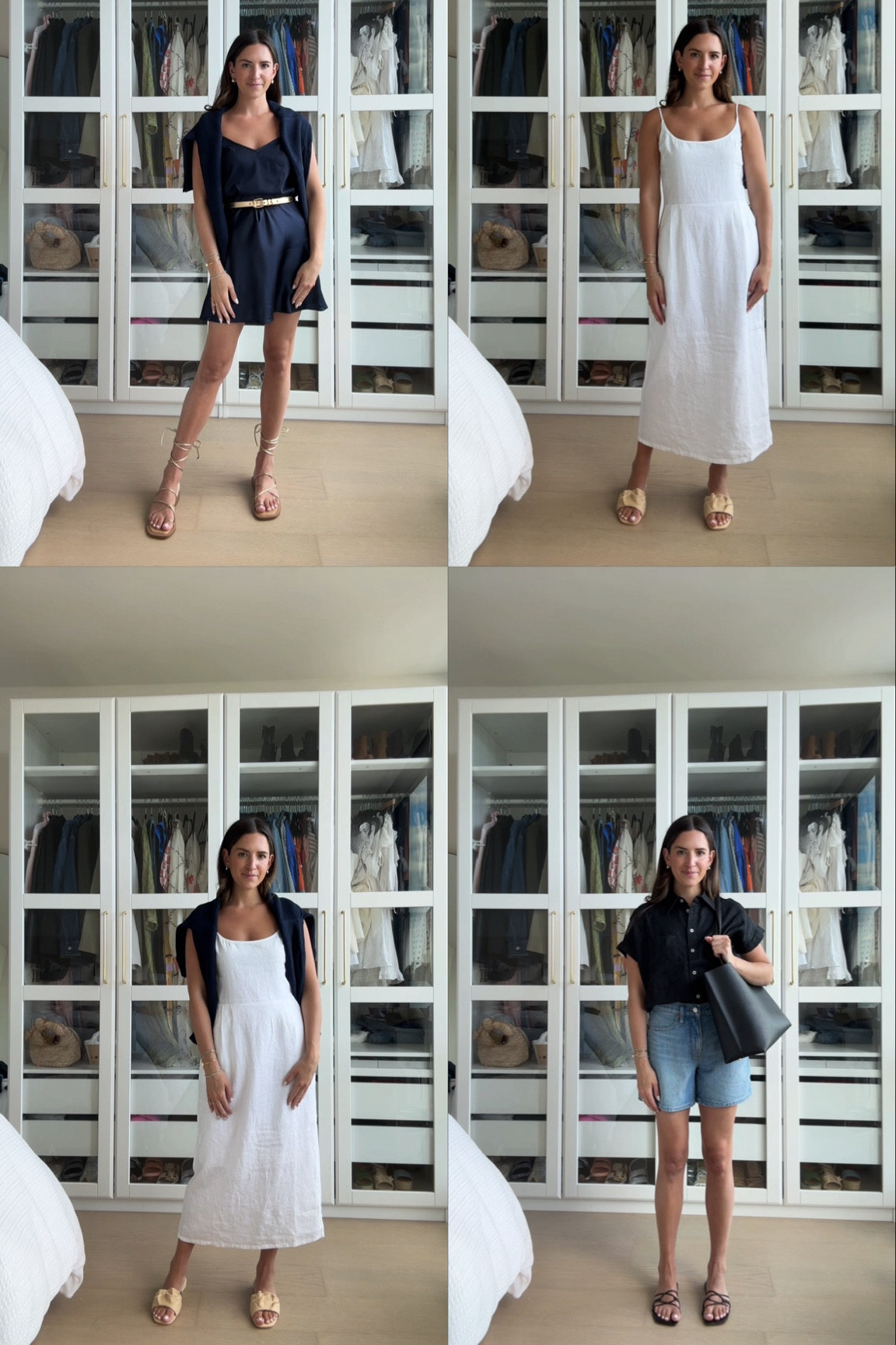 Trying on my new @onequince items and I’m obsessed! You can shop all of my finds on LTK #quincepartner

Wearing a size small in everything but the black linen top - that top is an xsmall

#LTKStyleTip